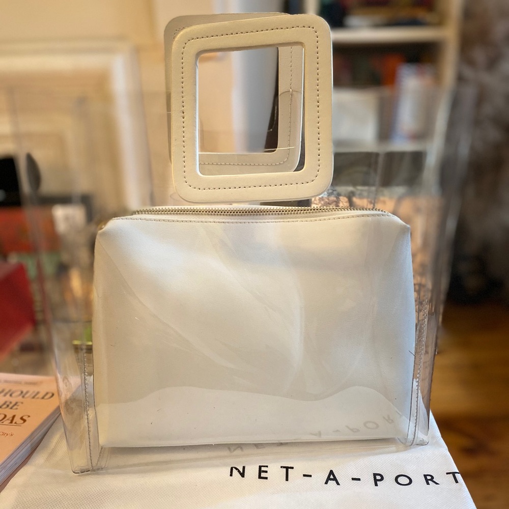 Staud Shirley Bag White